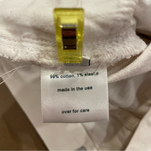 Rachel Comey White Lightly Distressed Straight Leg Jeans Size 8 - Picture 9 of 13